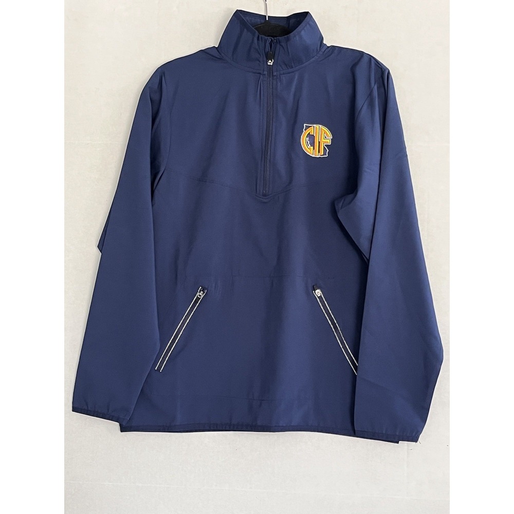 Russell Men's Dark Blue Dri-Power Lightweight Wind Break Rain Jacket Size Small